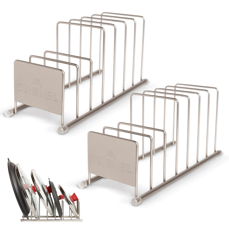 Lid and Dish Organizer Rack