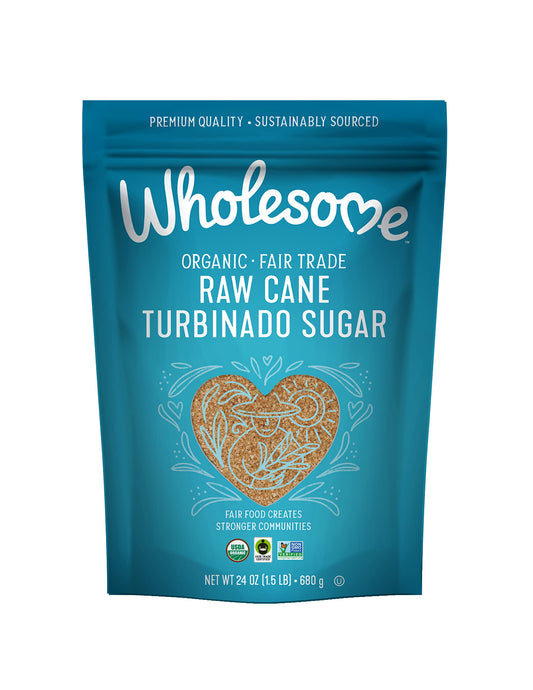 Organic Raw Cane Turbinado 24oz (288 Ounce)