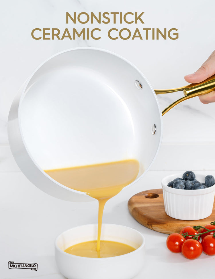 Sauce Pan with Lid (3 Count)