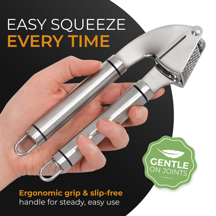 Garlic Press Stainless Steel