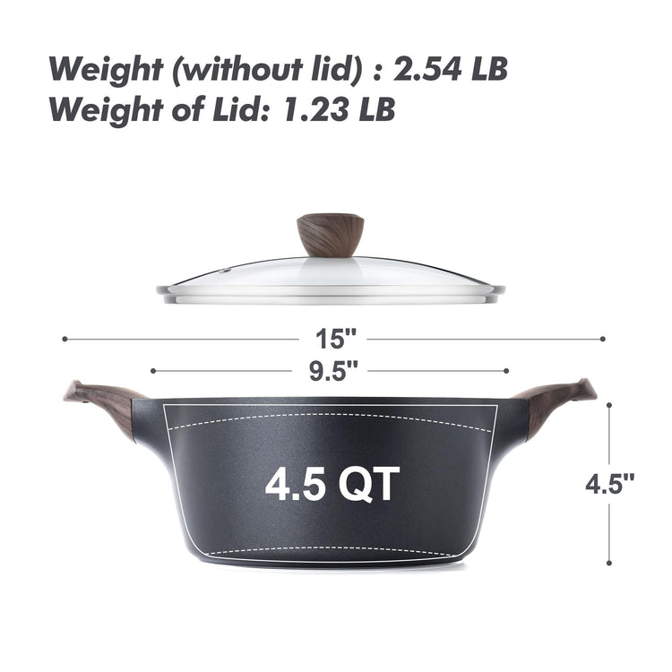 Nonstick Stock Pot with Lid