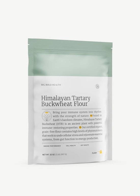 Big Bold Health Himalayan Tartary Buckwheat (HTB) Super Nutrition, Gluten-Free Flour Alternative for Baking. Certified Organic, Non-GMO, and Kosher - Nestoria