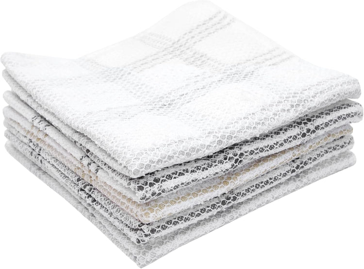 Ritz Cotton Scouring Dish Cloth 5-Pack, Neutral - Nestoria
