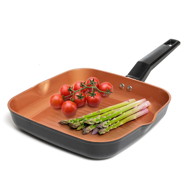9.5" Grill Pan For Indoor Cooking