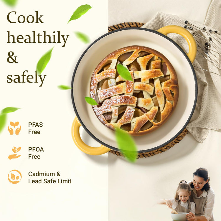 Enameled Cast Iron Dutch Oven