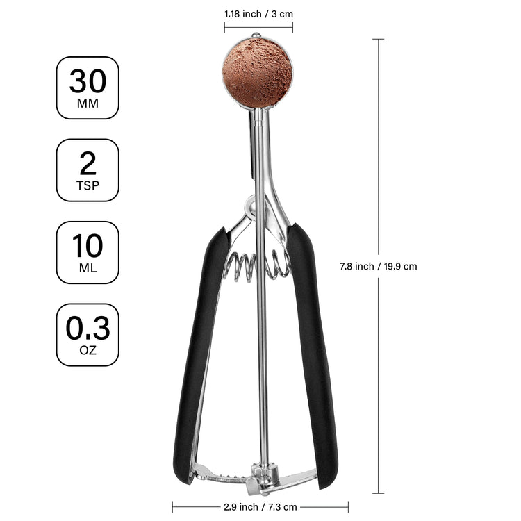 Small Cookie Scoop 2 tsp for Baking