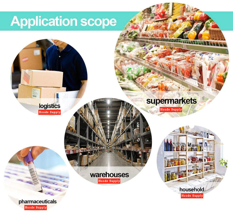 1 x 3'' Self Adhesive Removable Freezer Food Storage Labels (300 Count)