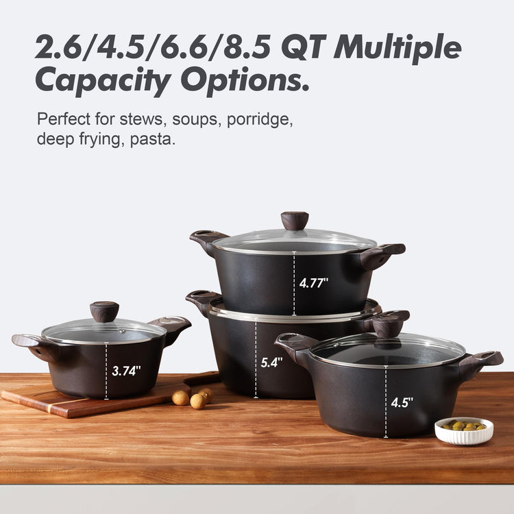 Nonstick Stock Pot with Lid