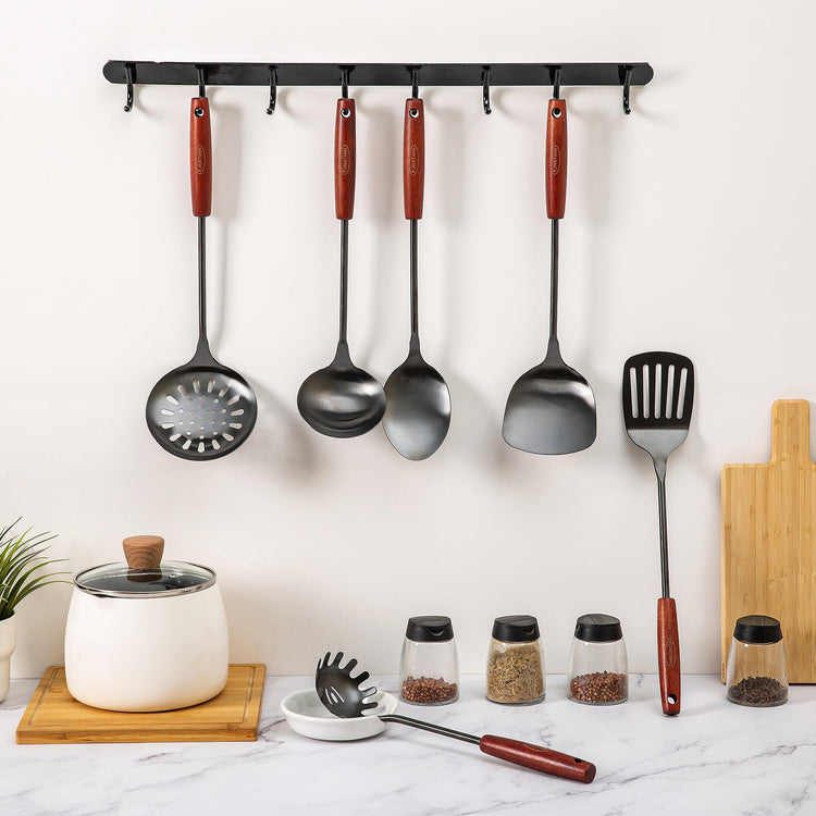 304 Stainless Steel Kitchen Utensil Sets (6 Count)