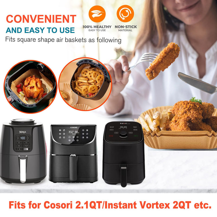 Small Air Fryer Liners (125 Count)