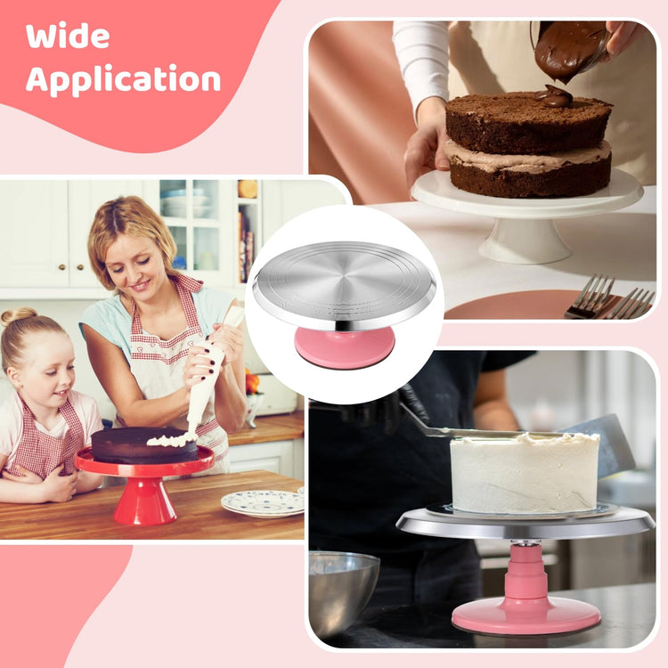 Aluminium Alloy Revolving Cake Stand