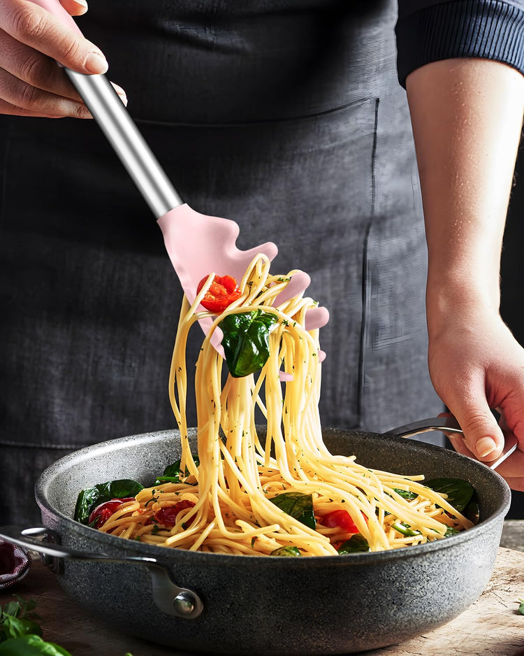 Spaghetti Spoon and Pasta Tong