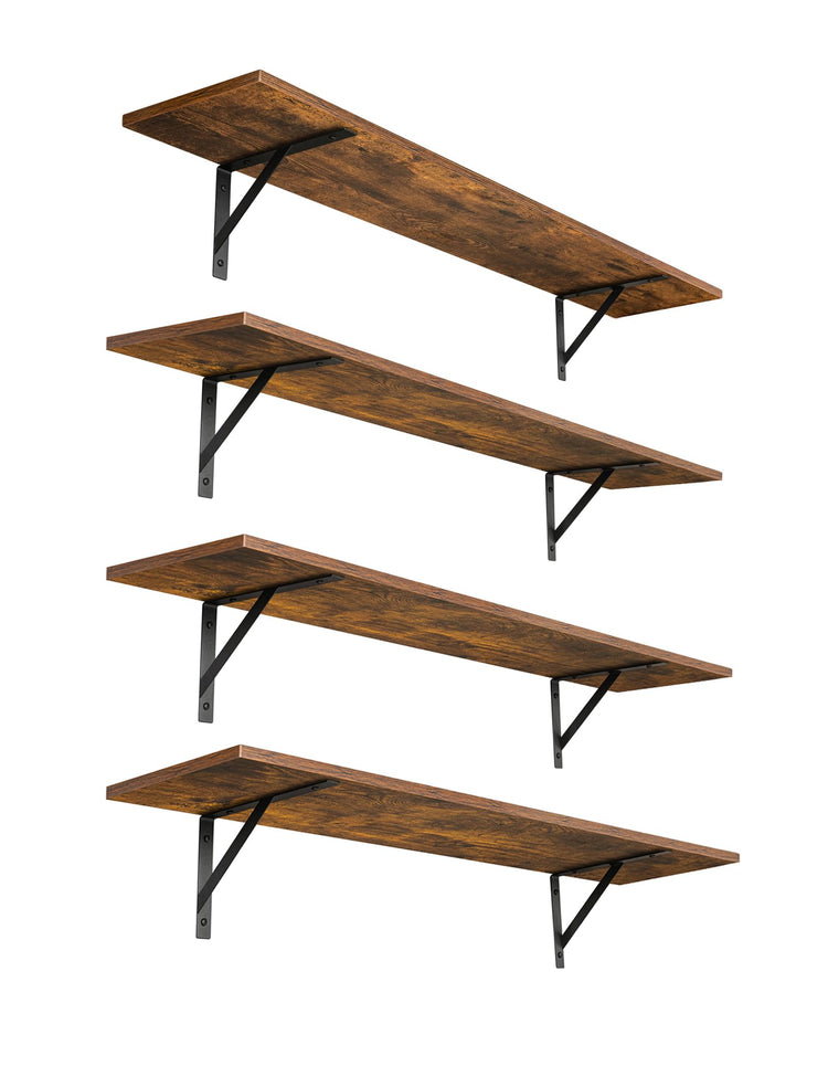 Long Wall Shelves (4 Count)