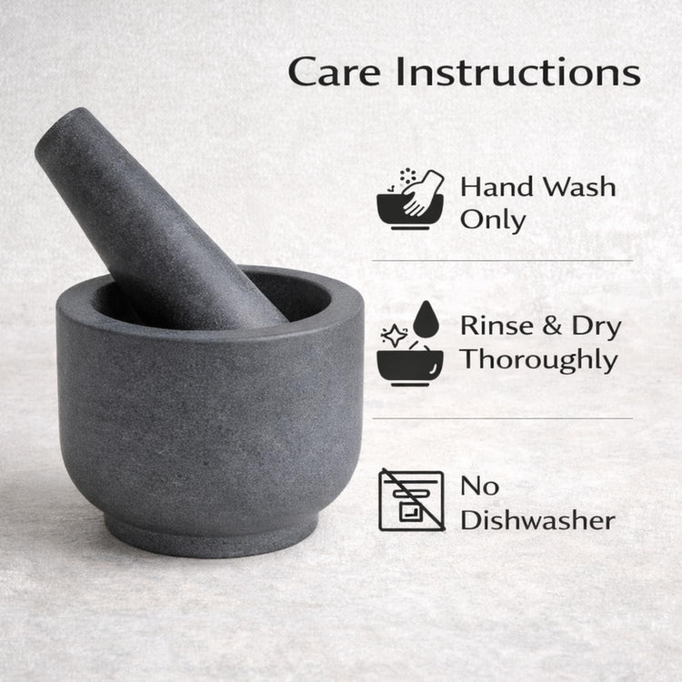 Marble Stone Mortar and Pestle