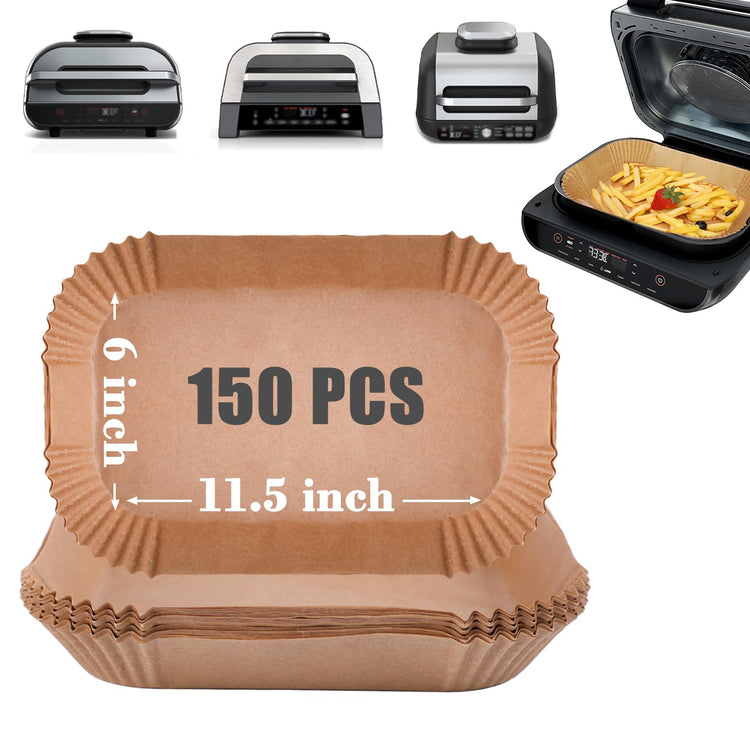 Parchment Paper Liners 150 Pcs for Ninja Foodi Smart XL (150 Count)