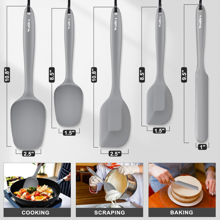 Silicone Spatula (5 Count)