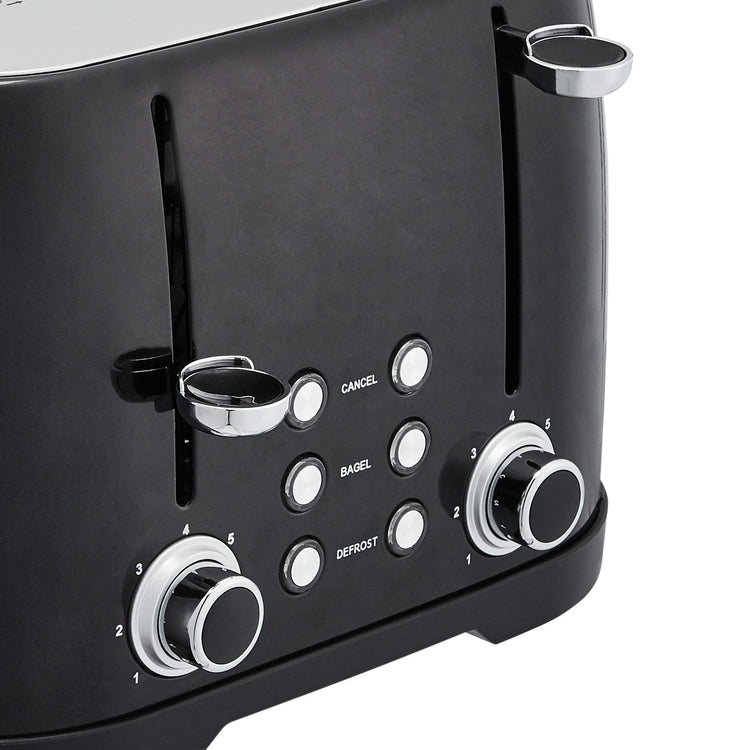 4 Slice Toaster with 4 Slots