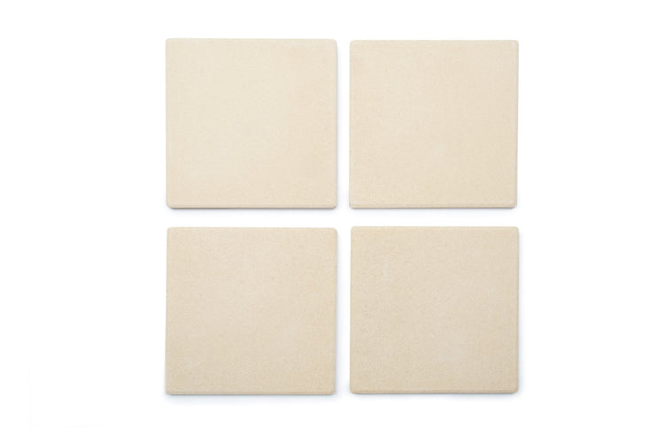 Pizza Grill Stone Tiles For Oven and Grill (4 Count)