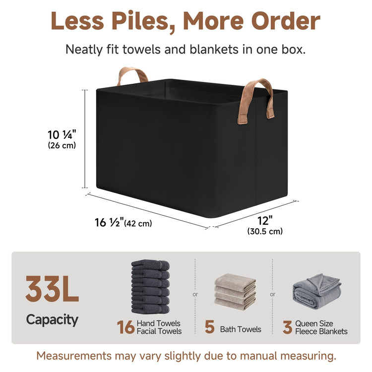 Closet Storage Bins (2 Count)