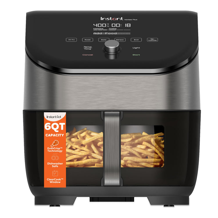 Vortex Plus 6QT Air Fryer with Odor Erase Technology