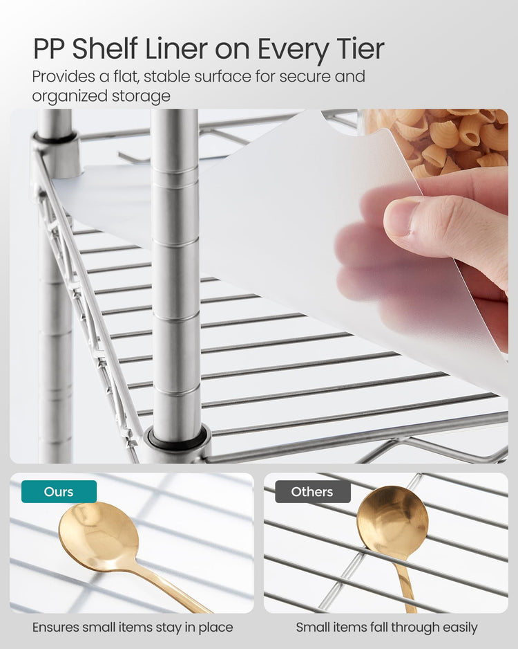 5 Tier Bathroom Shelf
