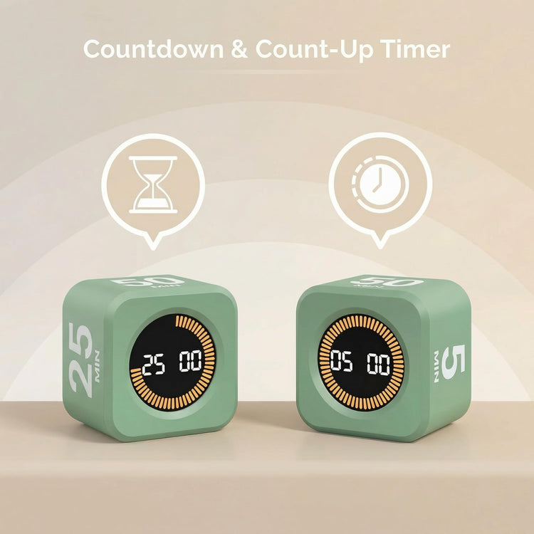 Pomodoro Cube Timer Productivity Visual Timer