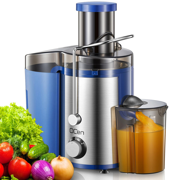 Juicer Machine 800W Centrifugal Juicer with Wide Mouth Feed Chute