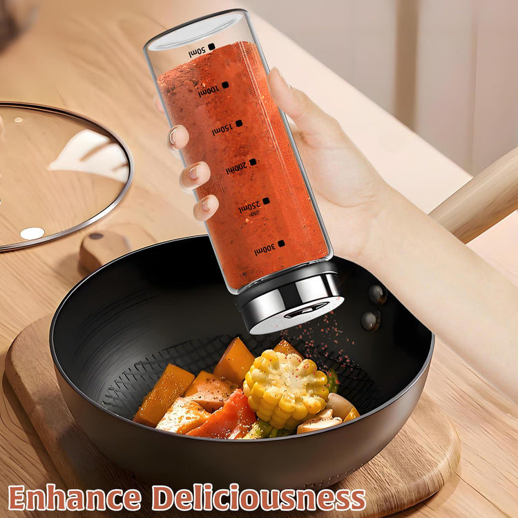 2Pcs Large Salt & Pepper Shakers (2 Count)