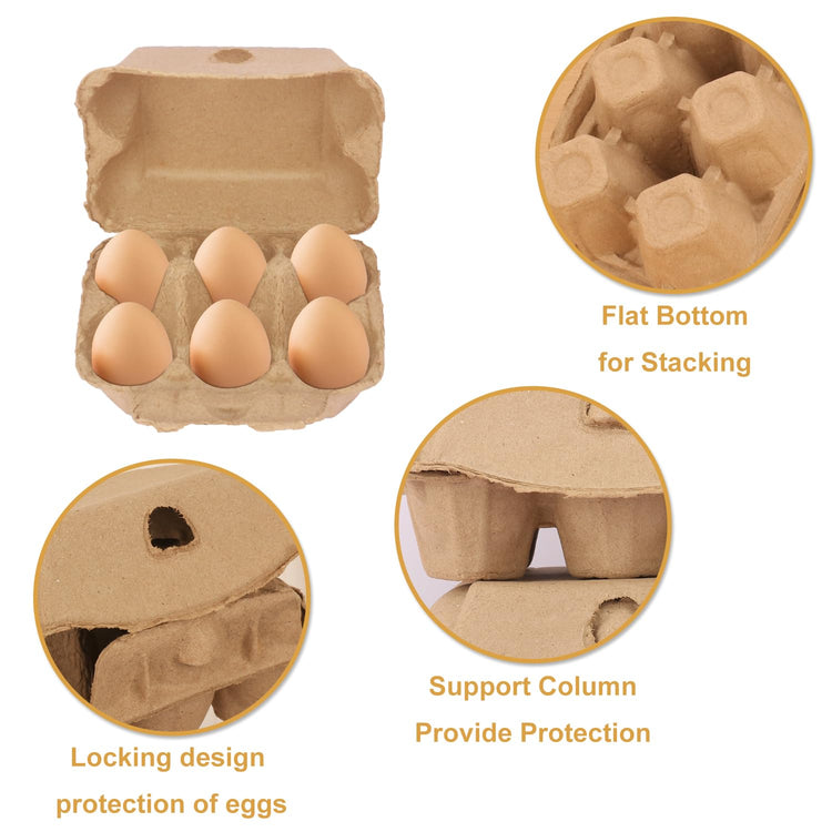 50 Pack Egg Baskets (50 Count)