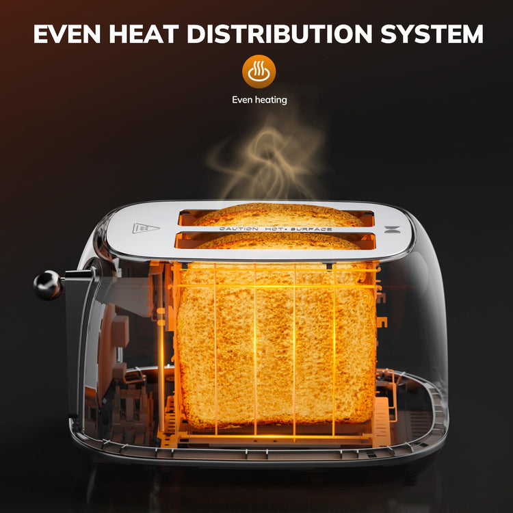 Smart Touch Screen Toaster 2 Slice