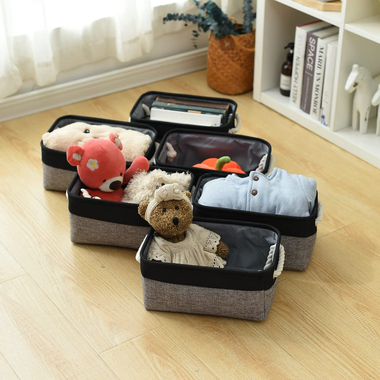 Fabric Storage Cubes (6 Count)