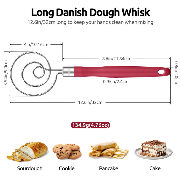 Danish Dough Whisk 18