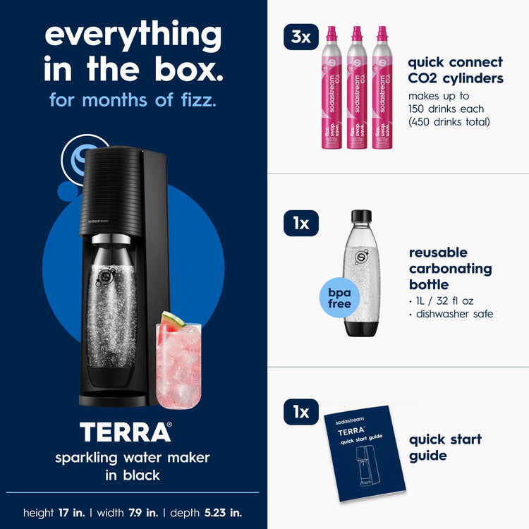 TERRA Sparkling Water Maker