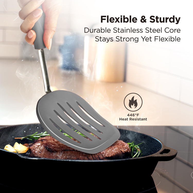 WaltzGrip Platinum Silicone Pancake Spatula Turner