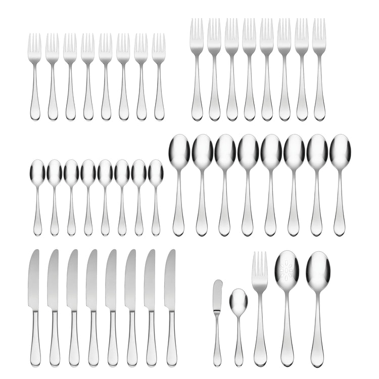 Icarus 45 Piece Flatware Set