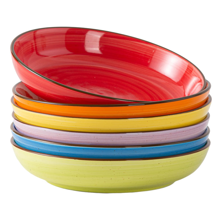 Pasta Bowls Set of 6 (6.66 Count)