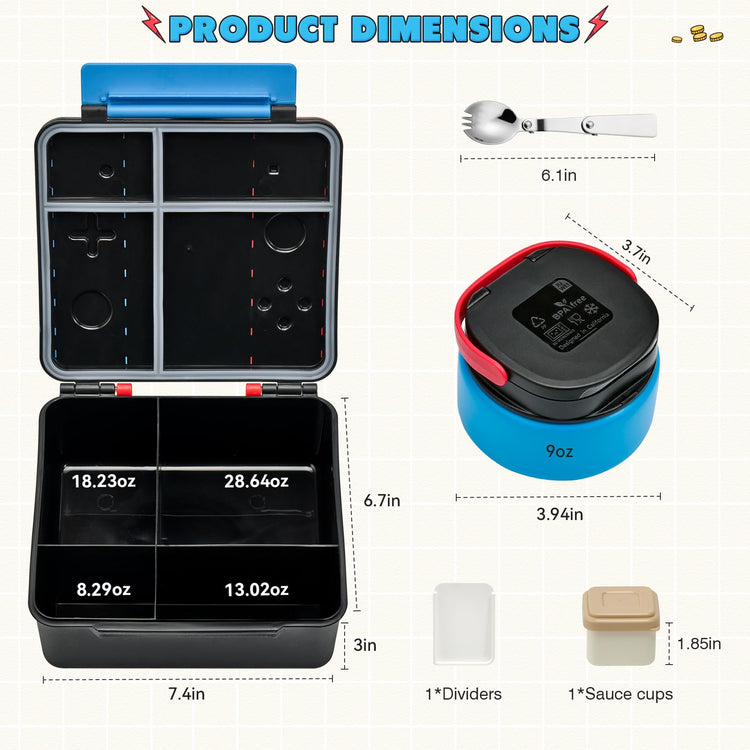 Game Bento Box for Kids