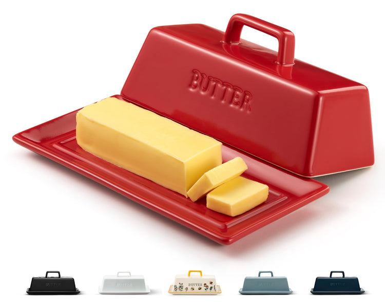 Ceramic Butter Dish with Lid