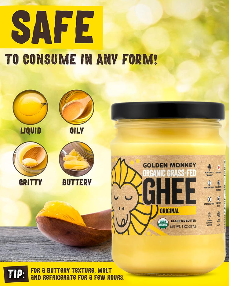 Organic Ghee Butter (8 Ounce)