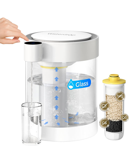 ED12W Glass Rechargeable Water Filter Dispenser