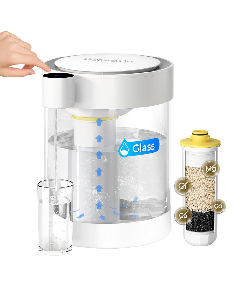 ED12W Glass Rechargeable Water Filter Dispenser