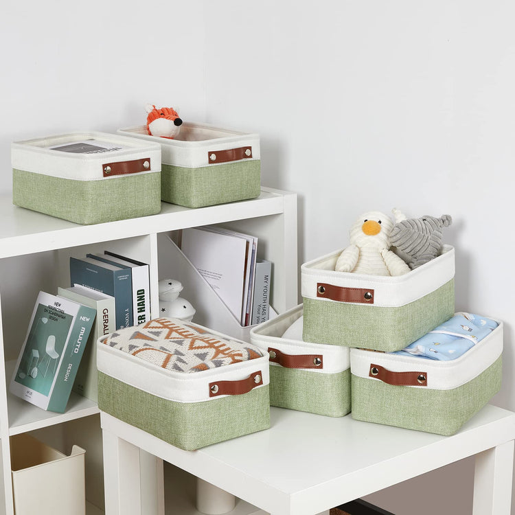 Storage Baskets for Shelves (6 Count)