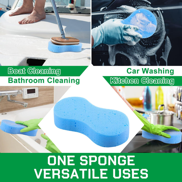 24 Pack Car Wash Sponges Large Sponges Bulk Big All (24 Count)