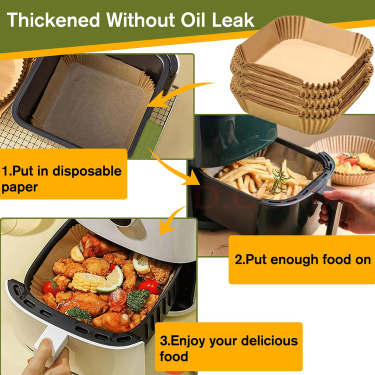 Small Air Fryer Liners for Cosori 2.1qt Air Fryer
