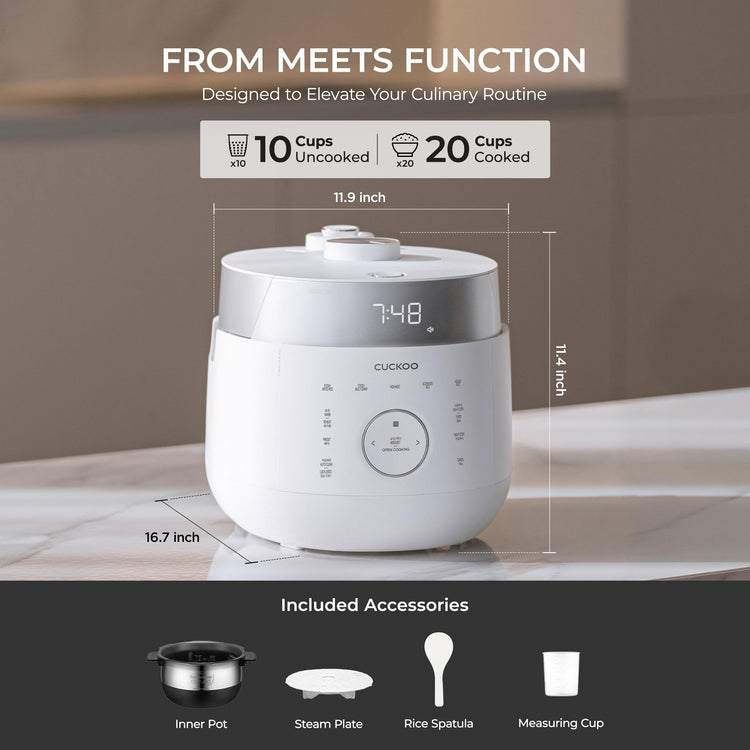 Twin Pressure Induction Rice Cooker