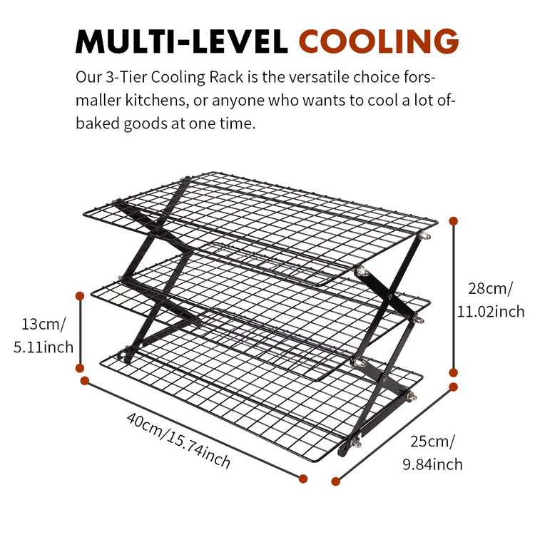 3 Tier Collapsible Cooling Rack
