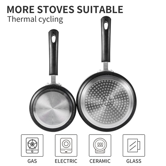 Nonstick Saucepan Set