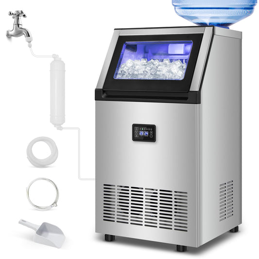 200 lbs High Output Ice Maker Undercounter Built