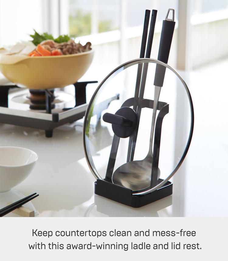 Home Ladle Holder and Lid Stand