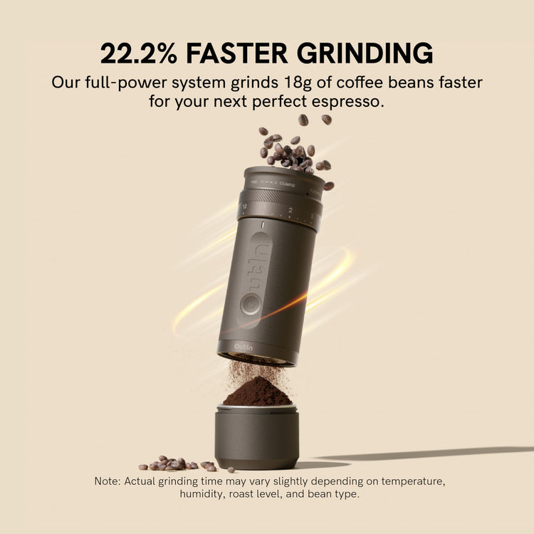 Fino Portable Electric Coffee Grinder with 28 Precise Grind Settings